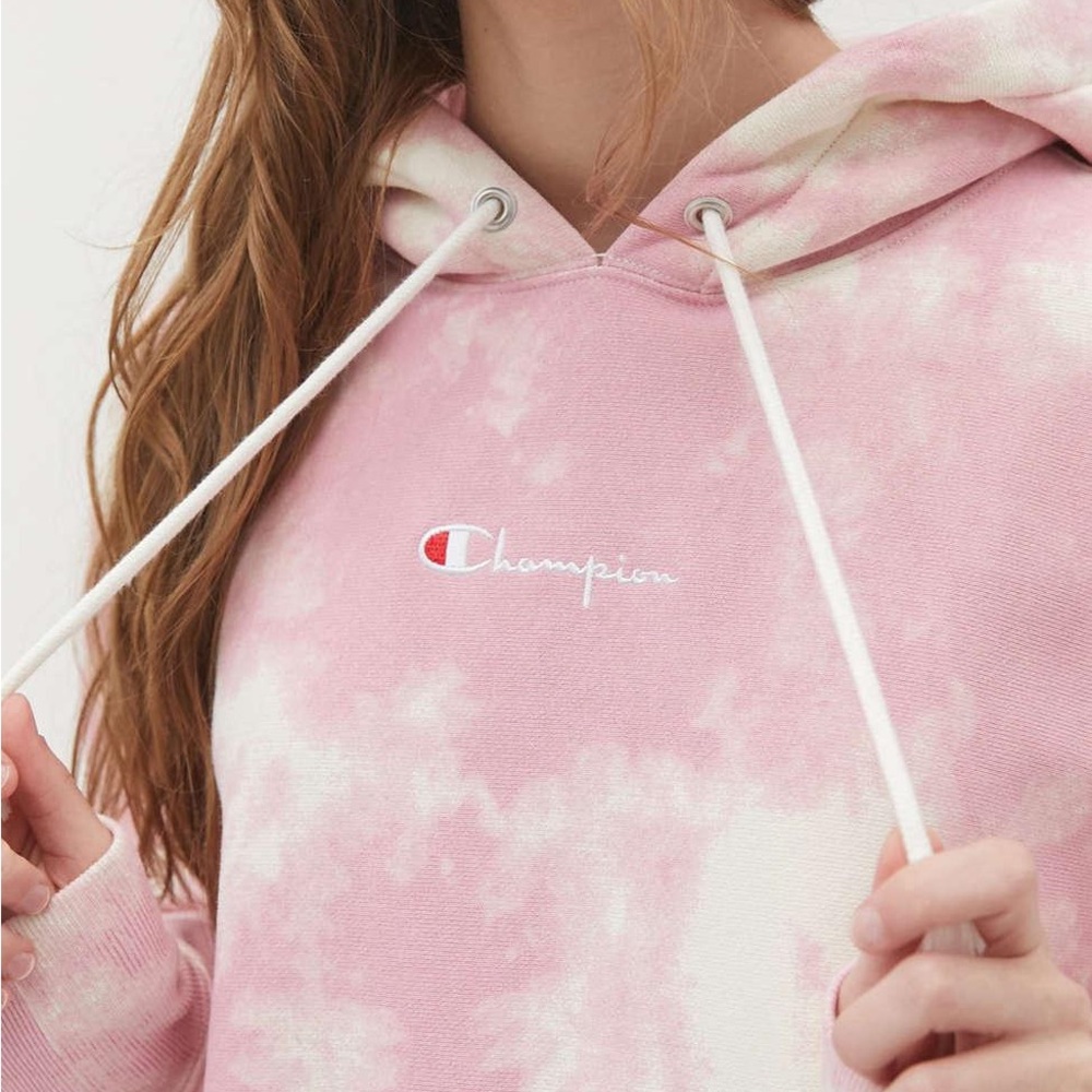 Champion Blush Tie-Dye Hoodie